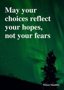 Build on Your Hopes and not Your Fears